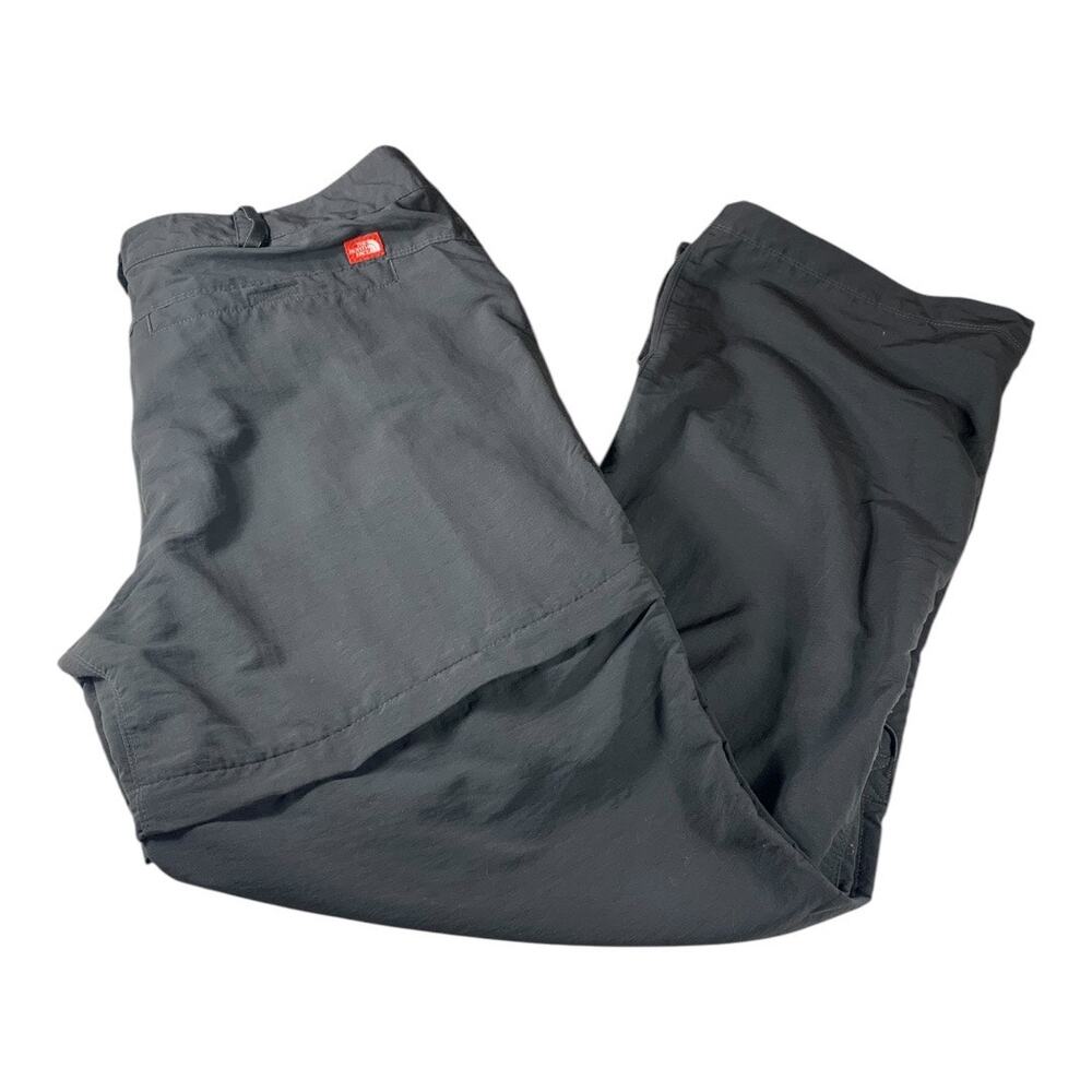 The North Face Charcoal Gray Convertible Pants — Size 10 (Excellent Condition) - Picture 3 of 11